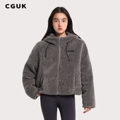 明星同款 CGUK 月岩短款 棉服 短外套棉衣