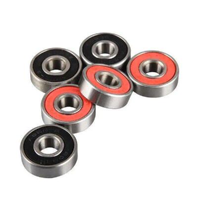 20pcs 608 2 Inline Roller Skate Wheel Bearing Anti-rust