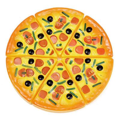 6 Pcs Small Pizza Toy Child Kitchen Simulation Pizza Party F
