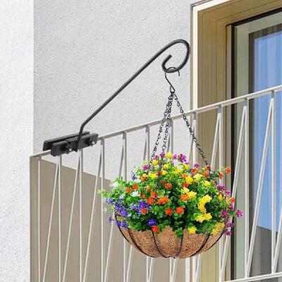 Deck Railing Plant Hanger Deck Shepherd Hook Balcony