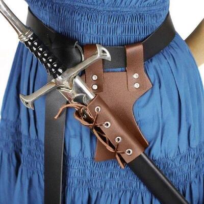 Larp Knight Weapons Cosplays Gear Rapier Rings Belt