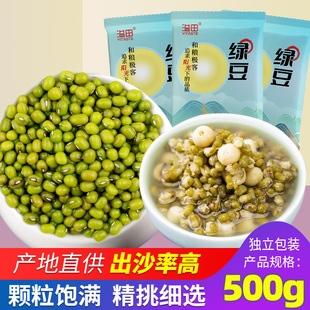 绿豆新鲜东北绿豆新货农家绿豆粥颗粒饱满肉多皮薄出沙可发芽