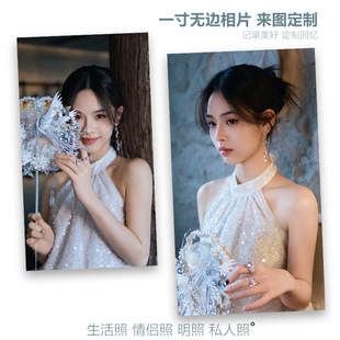 1寸2寸照片打印高清证件照印制拼版明星生活宠物一寸照片定制纪念