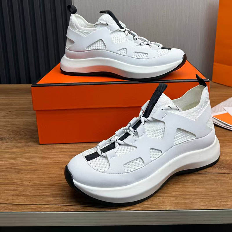 夏季网面透气男鞋高端单层薄款超轻便运动鞋跑步防臭软底网眼休闲