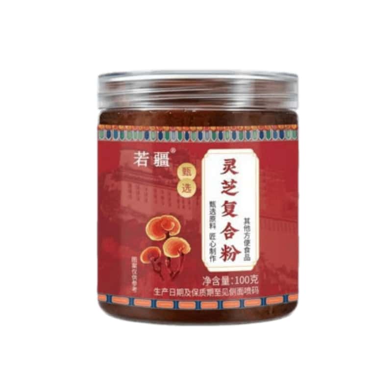 正品灵芝复合粉草本植物萃取深山灵芝破壁研磨超细粉易冲泡吸收