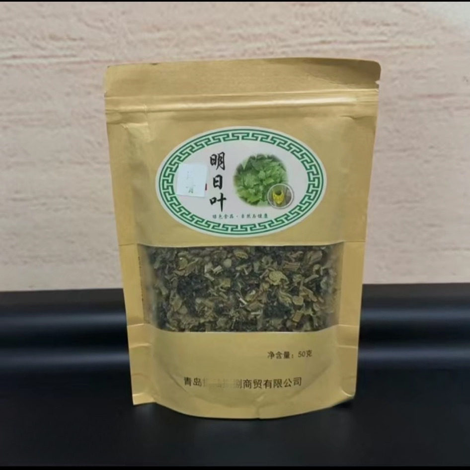 山东明日叶不老草长寿草含查尔酮维生素B12百年传承日照明日叶茶