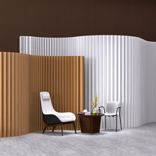 十八玲珑纸质屏风隔断客厅软隔断折叠移动办公室玄关直播间背景墙