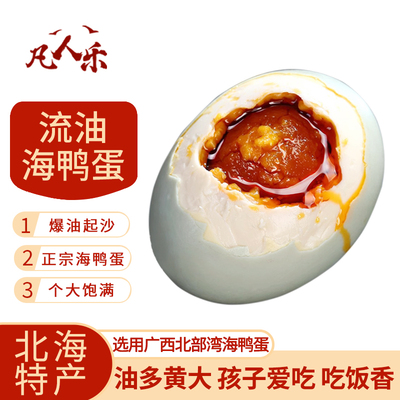 广西北部湾海鸭咸鸭蛋