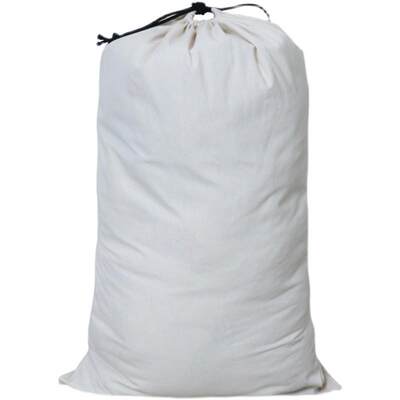 加厚帆布袋双抽绳束口装衣物棉被防尘收纳袋搬家行李整理打包大袋