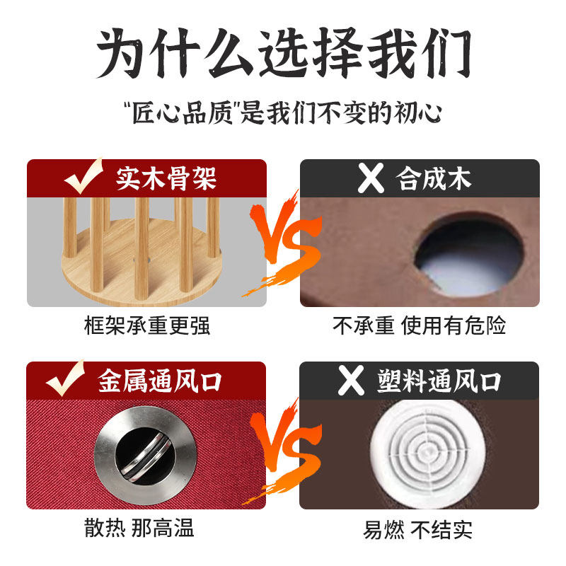 热销高档坐凳垫艾灸坐灸艾灸w器具家用艾灸F盒随身灸蒲团坐灸仪熏