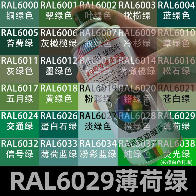 RAL6029薄荷绿自动喷漆