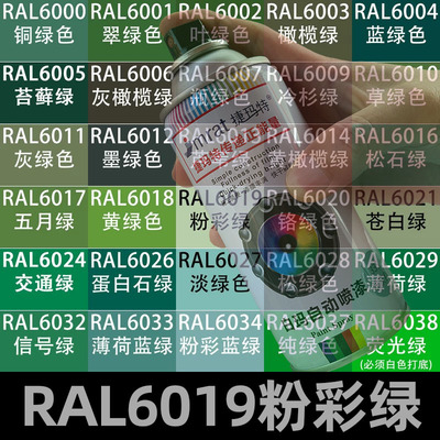 RAL6019粉彩绿自动喷漆