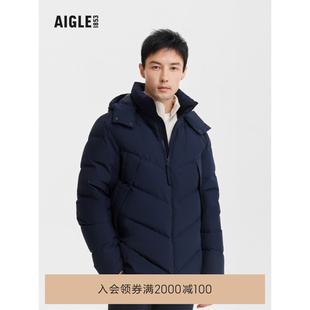 GTX INF户外防风保暖时尚 男士 AIGLE艾高秋冬款 加厚极寒羽绒服外套