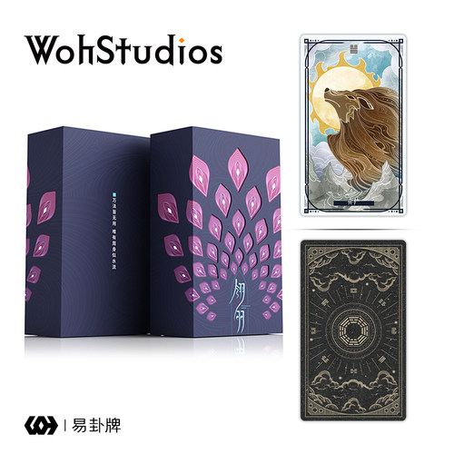 翎羽易卦牌易理六十四卦卡牌