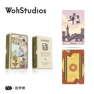 【Woh】魔法本心 塔罗牌 78张伟特系卡牌 FindYourMagic 桌游卡牌
