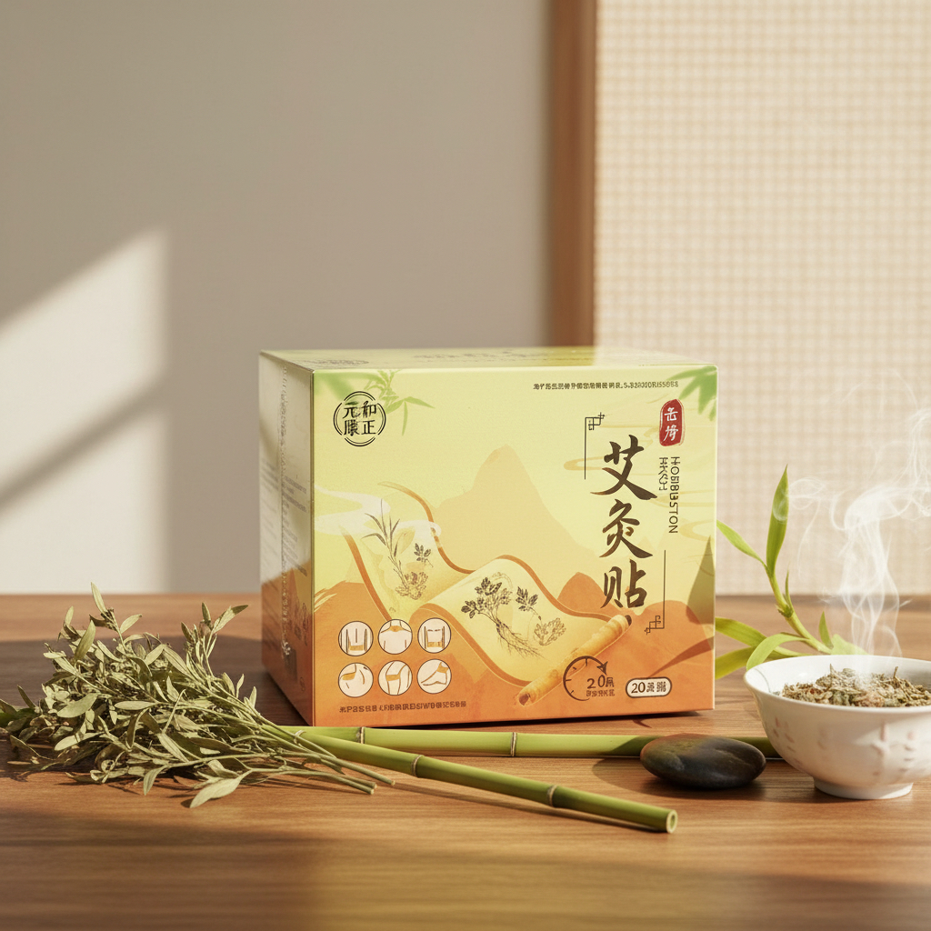 LP香港艾奥比正品元和康正颈椎贴艾灸古方艾草热灸热敷贴发热足贴