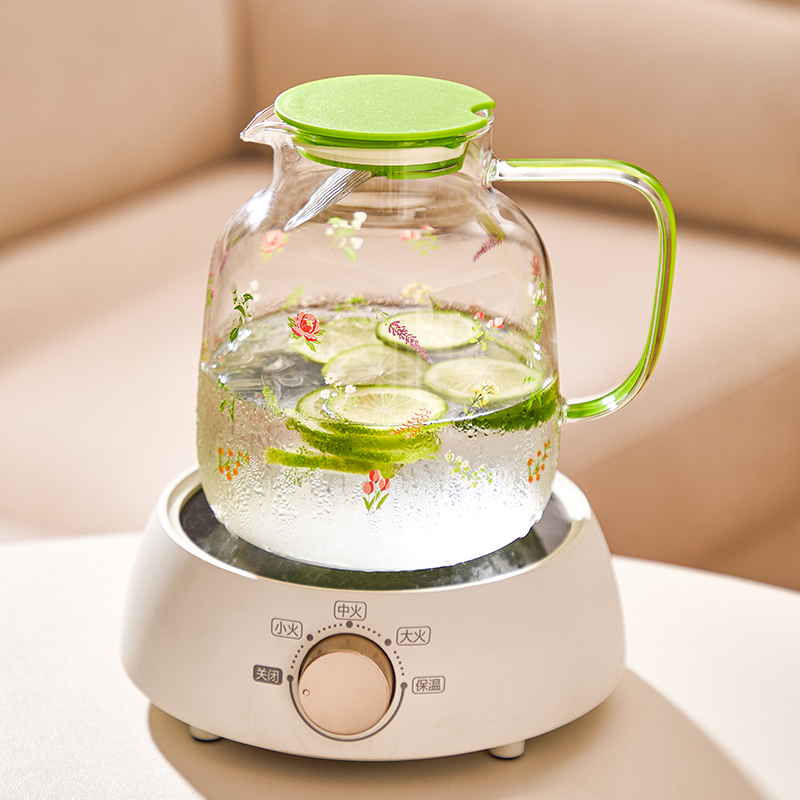 玻璃冷水壶大容量耐高温泡茶