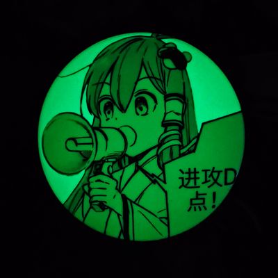 [星野社]战争雷霆进攻D点夜光吧唧徽章游戏周边谷子 WarThunder