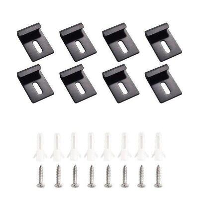 Convenient Mounting Solution Square Glass Clamps Glass