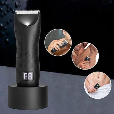 Body Hair Trimmer Waterproof Groin Hair Trimmer Ceramic