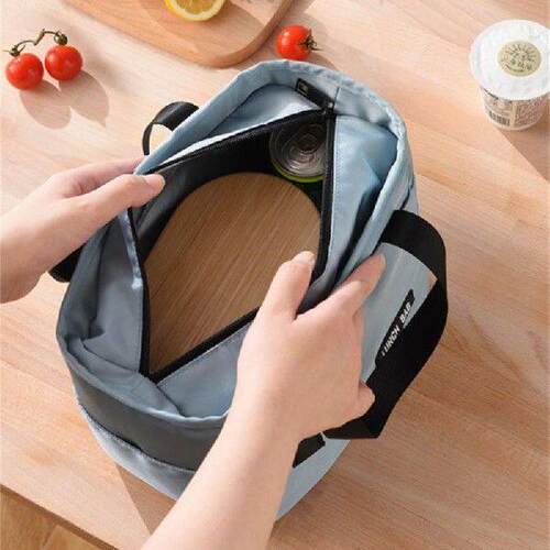 Portable Insulated Lunch Bag Insulation Bento Pack Meal