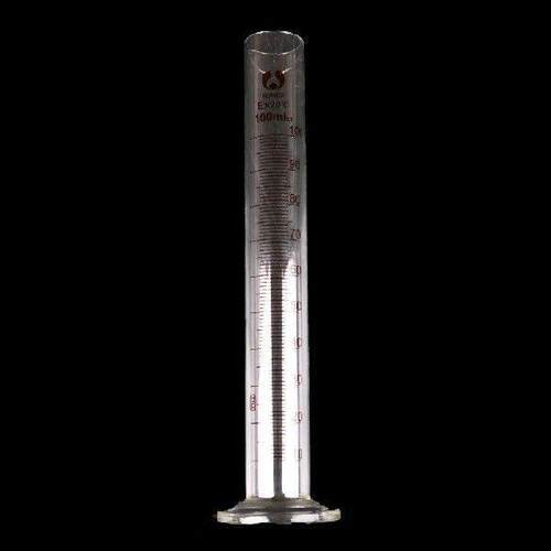 1PC Thick Glass Graduated Measuring Cylinder 100 mL Single