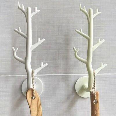 1PC Nordic Japanese Branch Hook Wall Decor Key Holder