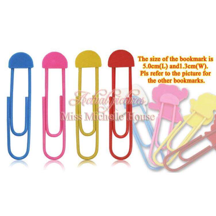 50pcs Hot Icon Bookmarks Anime Book Mark Paper Clips Page Ho