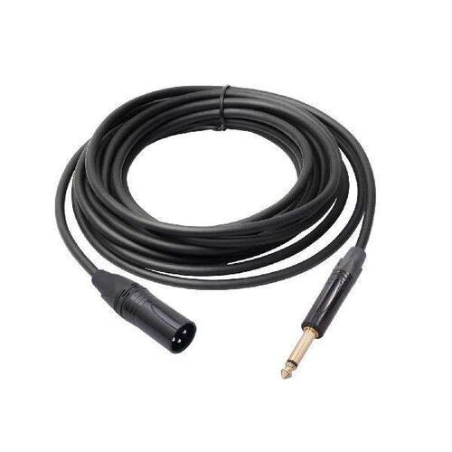 6.35mm Audio Cable TRS Stereo Male to XLR Male Balanced