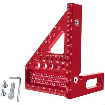 85DB Carpenter Square Woodworking Square Protractor Miter