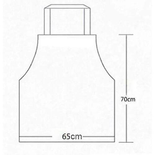 Cotton And Linen Apron Cotton Oil-resistant Kitchen Apron