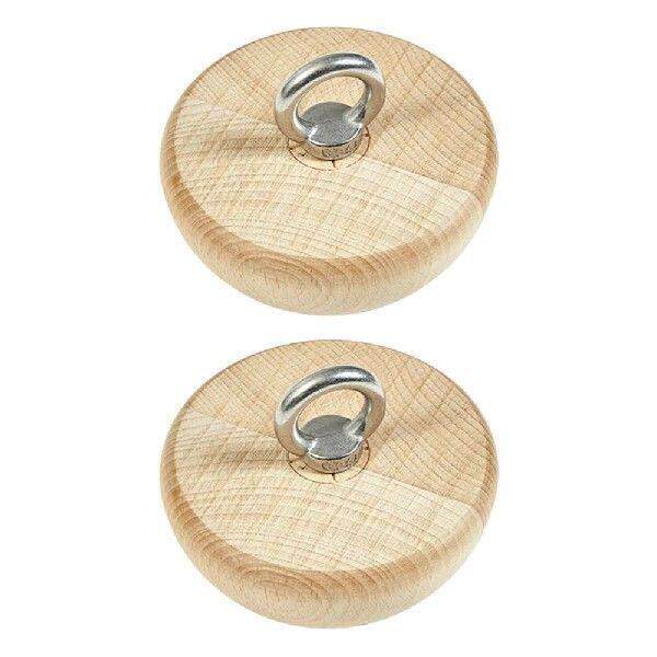 Hemi-sphere Hand Grip Ball Wooden Grip Ball Portable Solid