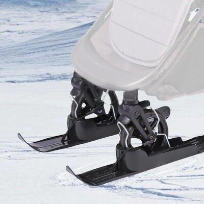 2Pcs Snow Sledge Board Accessories Ski Attachment