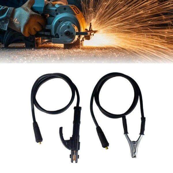 2Pcs Welding Electrode Holder Lead Connector Holding Plier