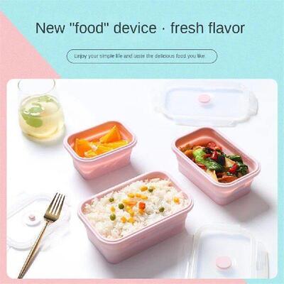 Silicone Lunch Box, Collapsible Folding Food Storage