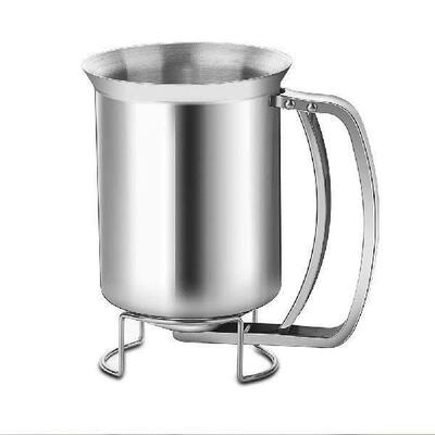 24 OZ Stainless Steel Pancake Batter Dispenser Funnel Cake