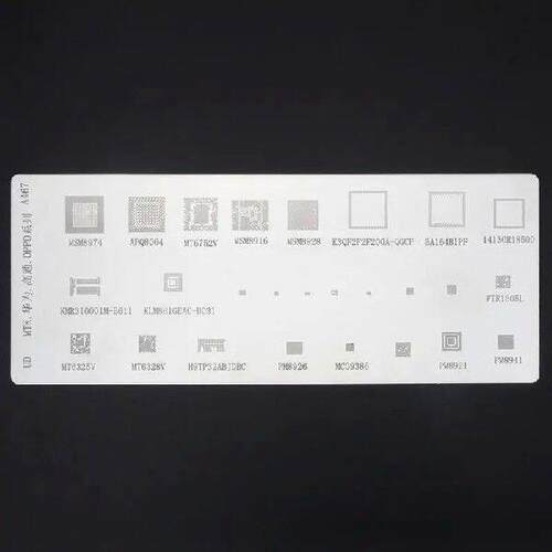 4PCS Universal BGA Stencil for MTK MSM CPU PM Power IC