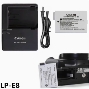 佳能EOS 550D 600D 650D 700D单反数码相机LP-E8锂电池/充电器