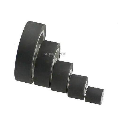 50mm to 200mm Smooth Rubber Contact Wheel Sand Belt