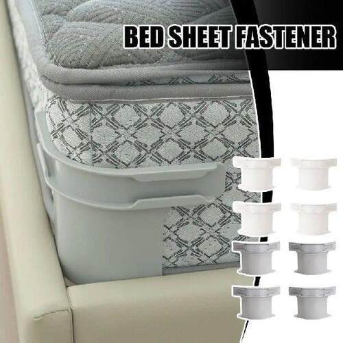 4Pcs Adjustable Bed Sheet Clips Non-slip Invisible