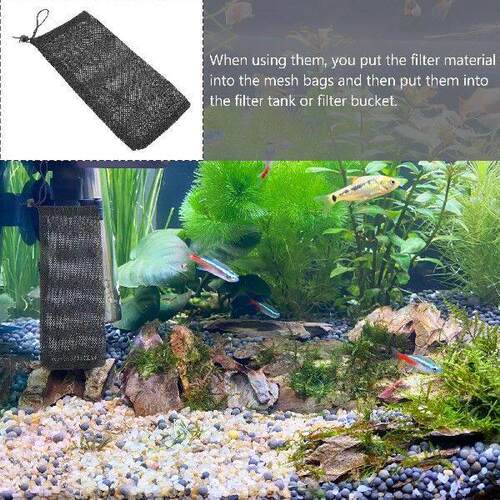 Charcoal Filter for Fish Tank Material Bags Filters