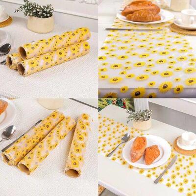 Elegant Sunflowers Dining Mats Stain Resistant Placemat