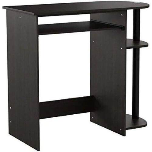 Simplistic Easy Assembly Computer Desk, With Keyboard Tray,