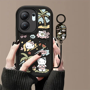 s17 s16e高级感s15 s12 适用vivoS30手机壳vivos20 s7t软壳s6 s18 s10全包防摔s9 s1椰树kt猫 s19pro新款