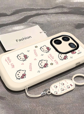 适用iQOO12手机壳vivoiQOO12保护壳iQ0012可爱kt猫iQ12vivo爱酷iCOO十二iPOO硅胶套iOOQ全包iQQO防摔iqoo女生