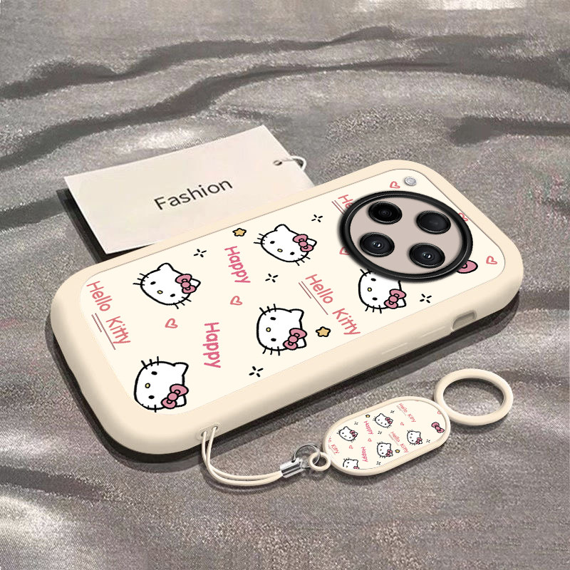 可爱猫咪适用OPPOFindX8Ultra手机壳新款PKJ110防摔镜头全包男女挂绳硅胶软壳创意保护套高级感时尚小众情侣