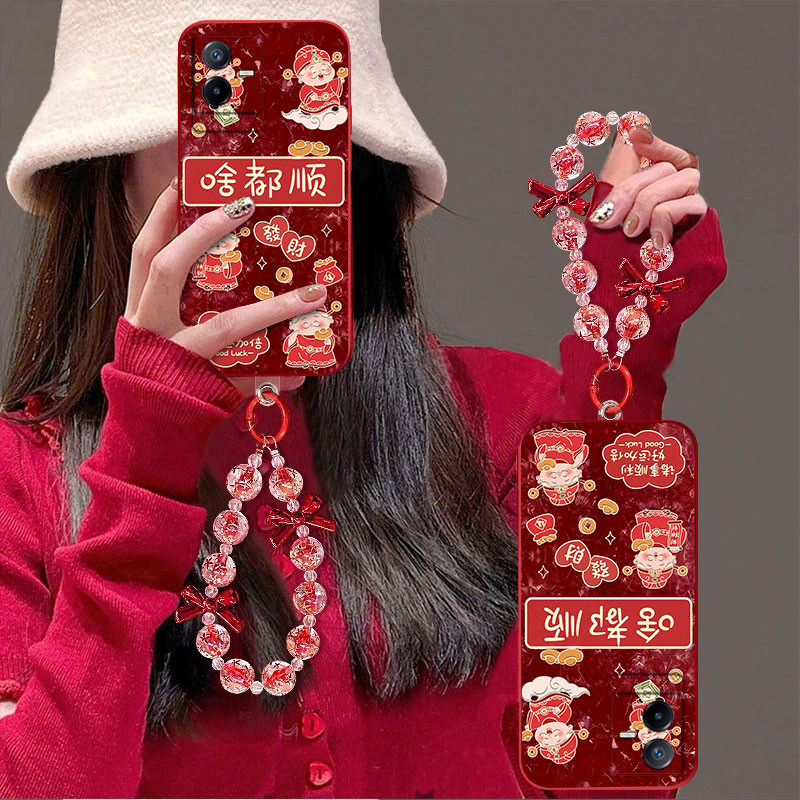 啥都顺适用vivoT2X手机壳vivoT1x新款vivoG2高级感vivoU3x镜头全包防摔男女保护套高级轻奢带挂绳小众情侣,3C数码配件,手机保护套/壳,淘宝优惠券,粉丝福利购,淘宝优惠卷