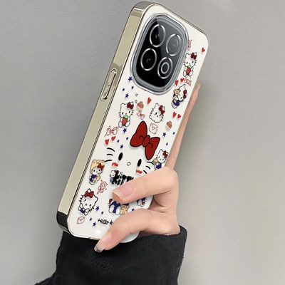 可爱猫咪适用iQOOZ10TurboPro手机壳iqooz9Turbo+新款全包防摔iqooz7i/z3/z1小众iqooz7xm软iqooz10x/z8x/z5x