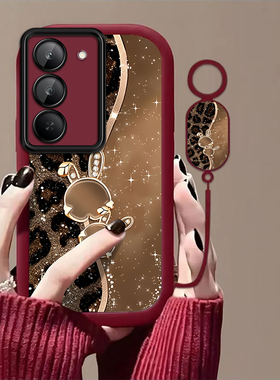 可爱兔子适用红米Note15R手机壳红米Note14/13/12pro+新款12/11r高级note10/9全包5g防摔11se软壳turbo3/4Pro