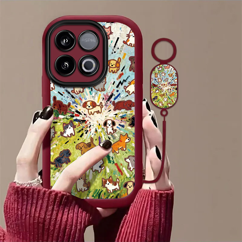 爆炸猫狗适用iQOOZ10TurboPro手机壳iqooz9Turbo+新款全包防摔iqooz7i/z3/z1小众iqooz7xm软iqooz10x/z8x/z5x,3C数码配件,手机保护套/壳,淘宝优惠券,粉丝福利购,淘宝优惠卷